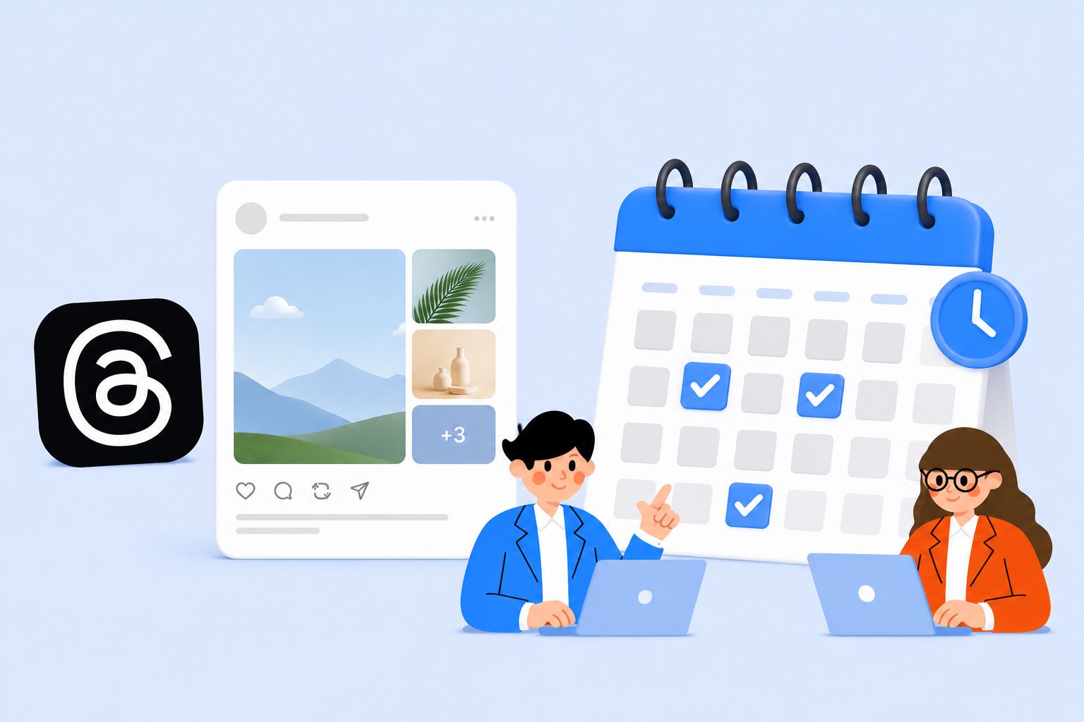 How to Auto-Schedule Multiple Album Posts on Threads